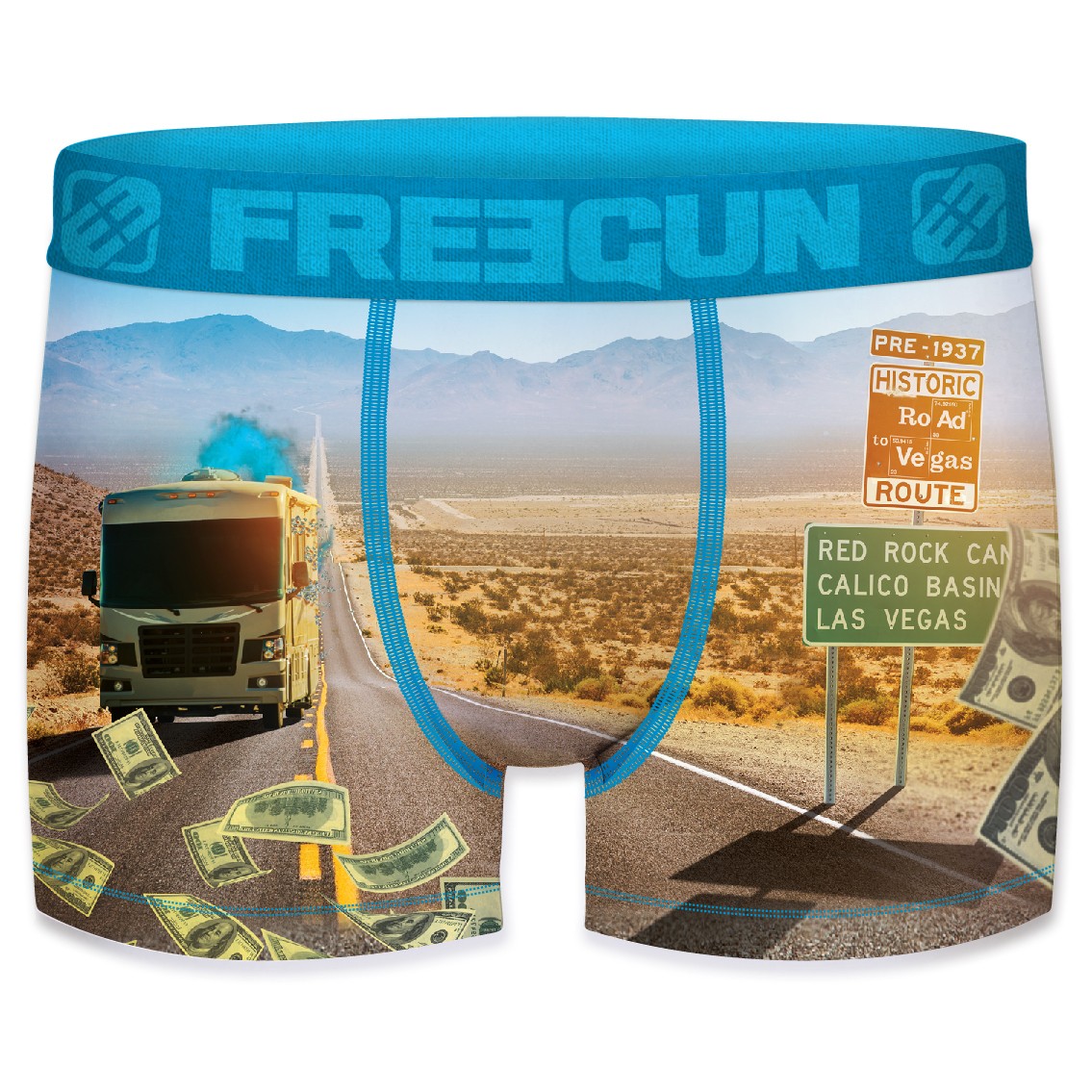 FREEGUN Boxer Microfibre...